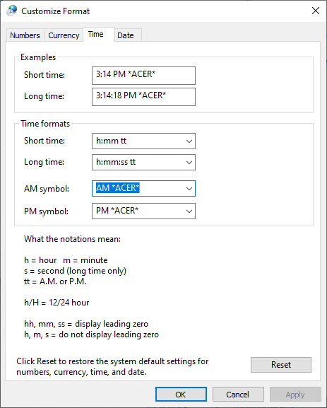 Show name of PC in taskbar for Windows