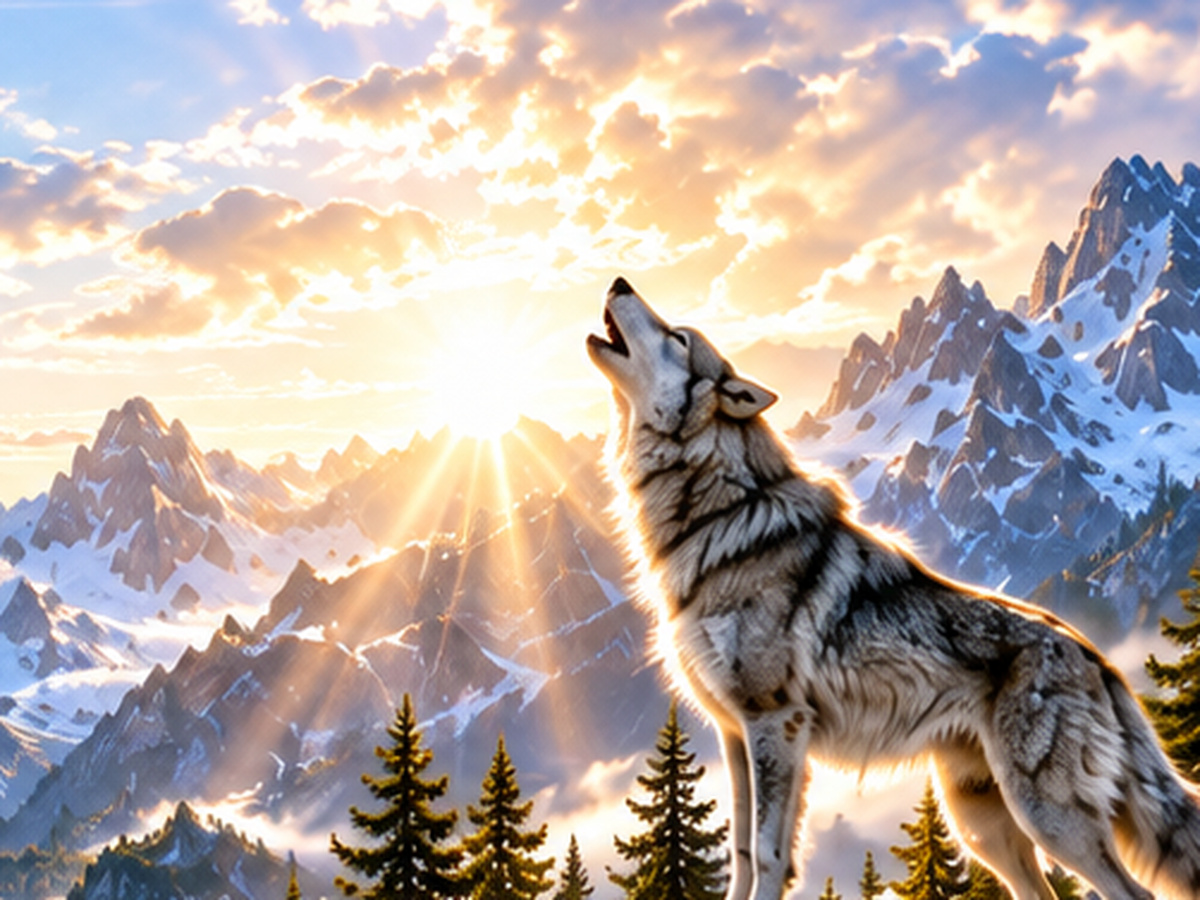 Rocky mountain landscape