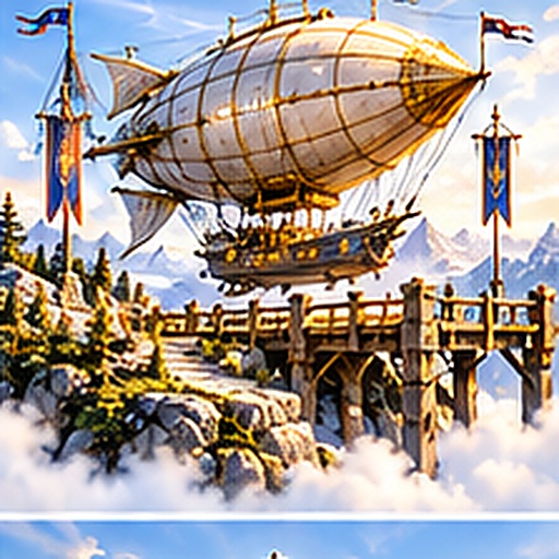 Airship Dock tile art preview
