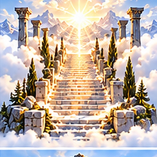 Ascension Stairs tile art preview