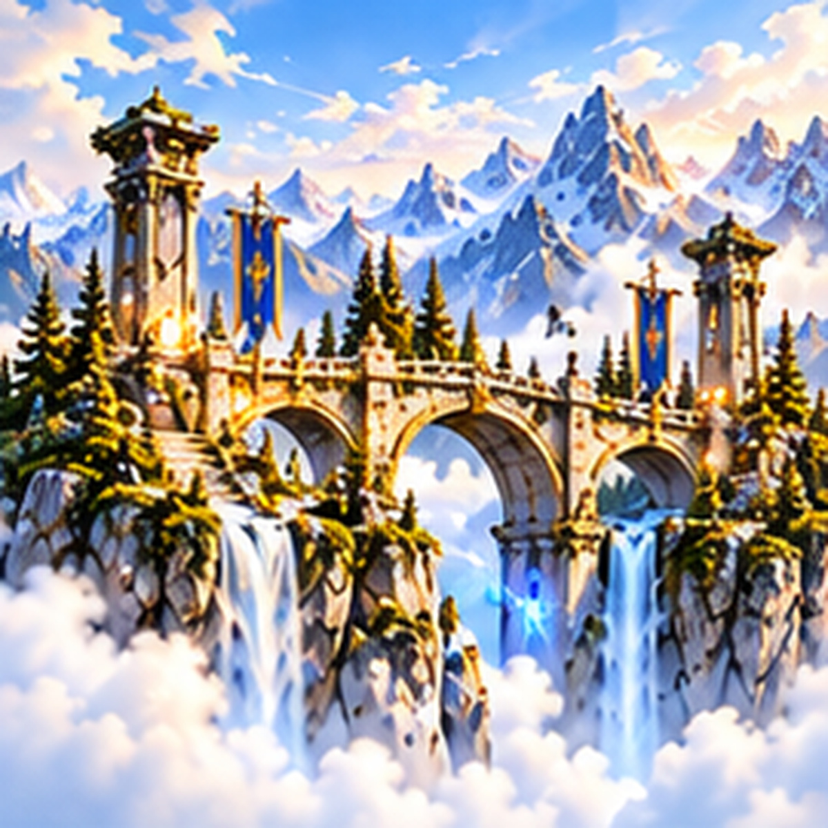 Bridge of Banners tile art preview
