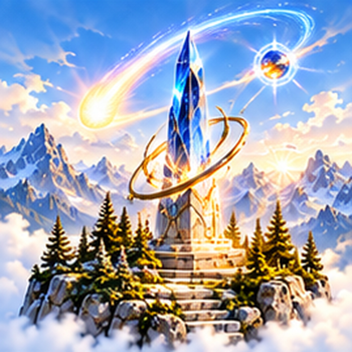 Comet Spire tile art preview