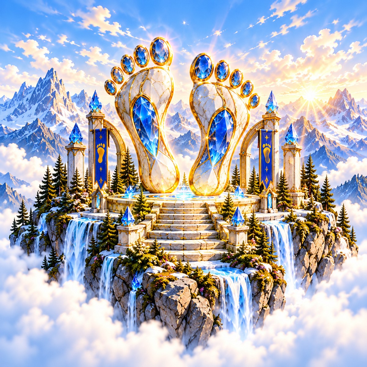 Feet Sanctuary tile art preview