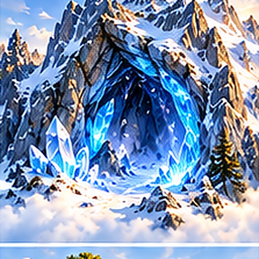 Ice Cavern tile art preview