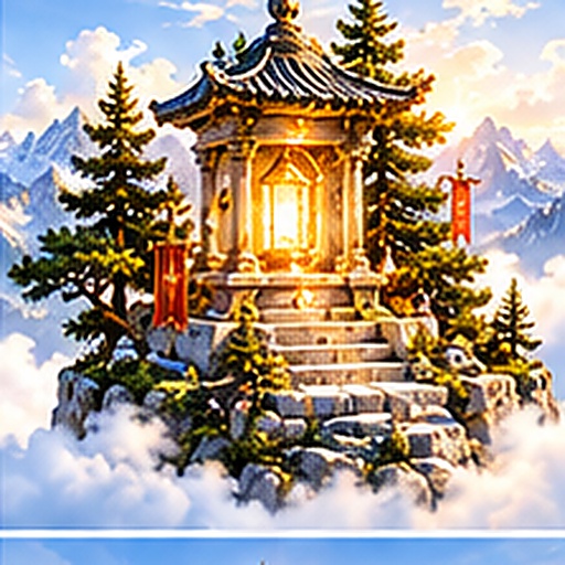 Lantern Shrine tile art preview