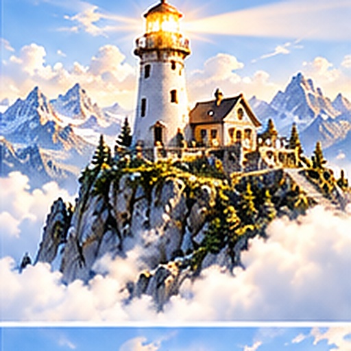 Lighthouse tile art preview