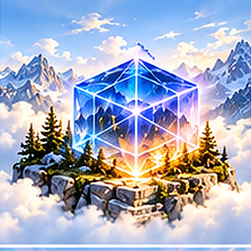Luminous Cube tile art preview
