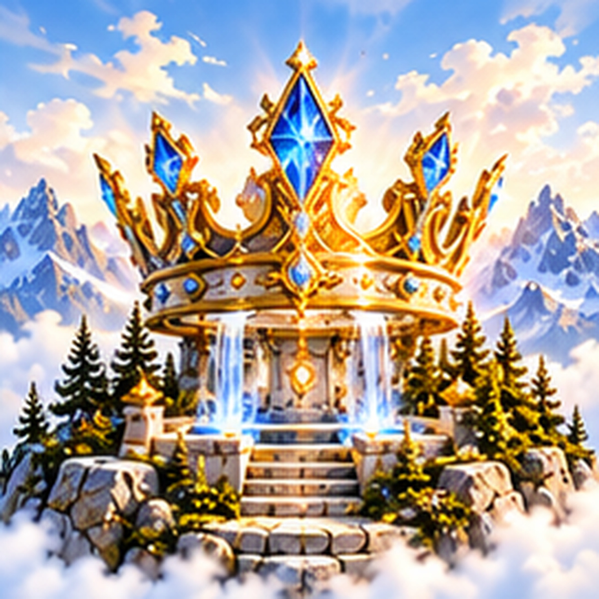 Royal Crown tile art preview