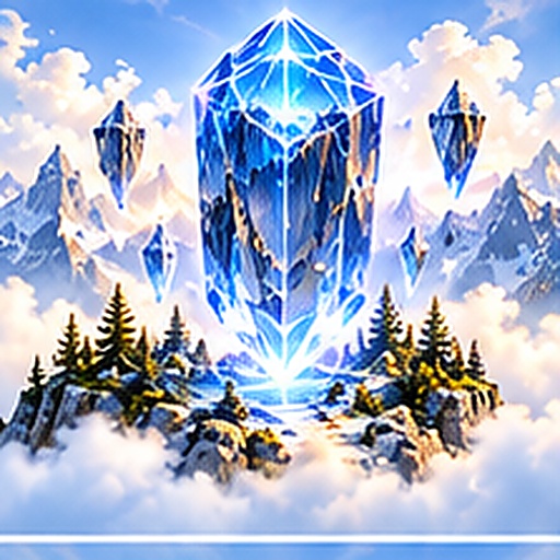 Sky Crystal tile art preview