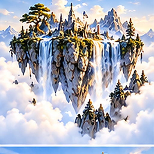 Waterfall Isle tile art preview