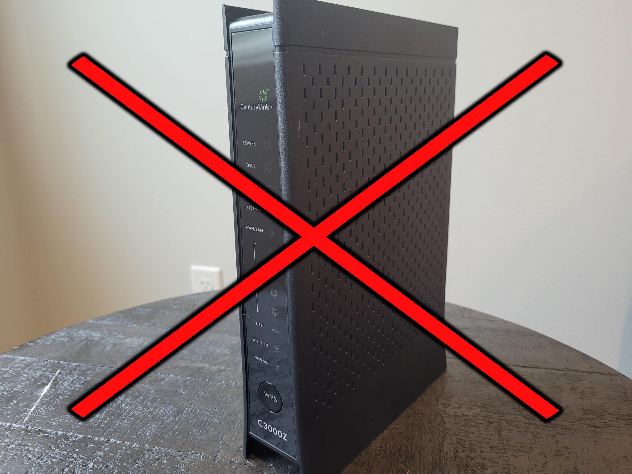 Use My Own Router with CenturyLink FIBER